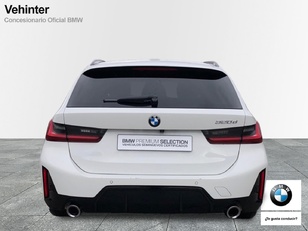 BMW Serie 3 320d Touring color Blanco. Año 2024. 140KW(190CV). Diésel. En concesionario Vehinter Getafe de Madrid