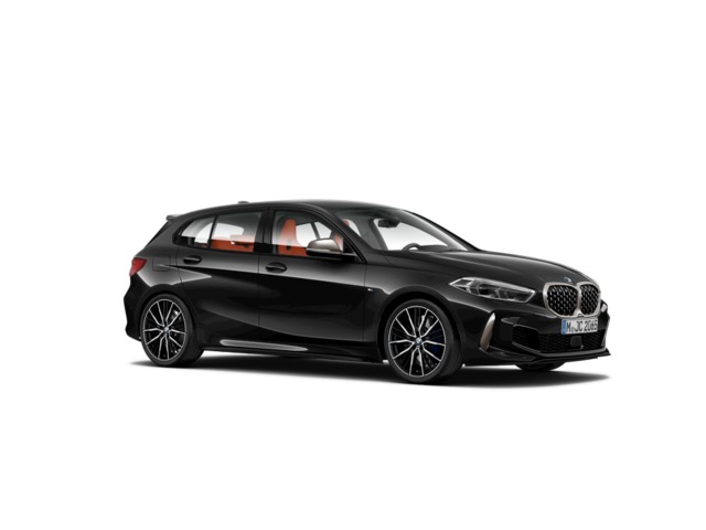 BMW Serie 1 M135i color Negro. Año 2021. 225KW(306CV). Gasolina. En concesionario Pruna Motor de Barcelona