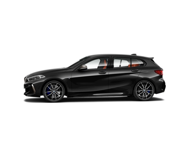 BMW Serie 1 M135i color Negro. Año 2021. 225KW(306CV). Gasolina. En concesionario Pruna Motor de Barcelona