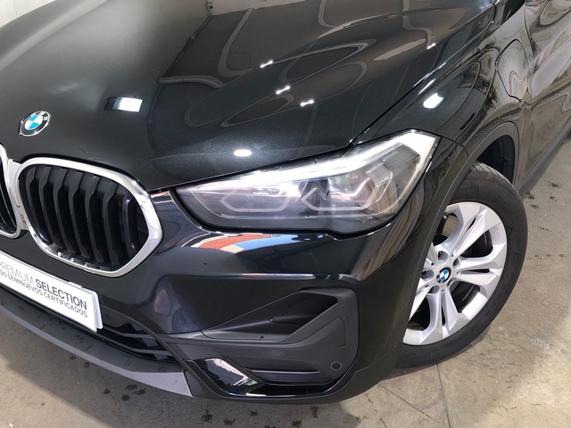 BMW X1 xDrive25e color Negro. Año 2021. 162KW(220CV). Híbrido Electro/Gasolina. En concesionario Movilnorte El Plantio de Madrid