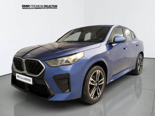 BMW X2 sDrive18d color Azul. Año 2024. 110KW(150CV). Diésel. En concesionario Automotor Premium Velázquez - Málaga de Málaga