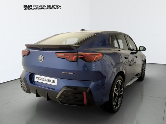 BMW X2 sDrive18d color Azul. Año 2024. 110KW(150CV). Diésel. En concesionario Automotor Premium Velázquez - Málaga de Málaga