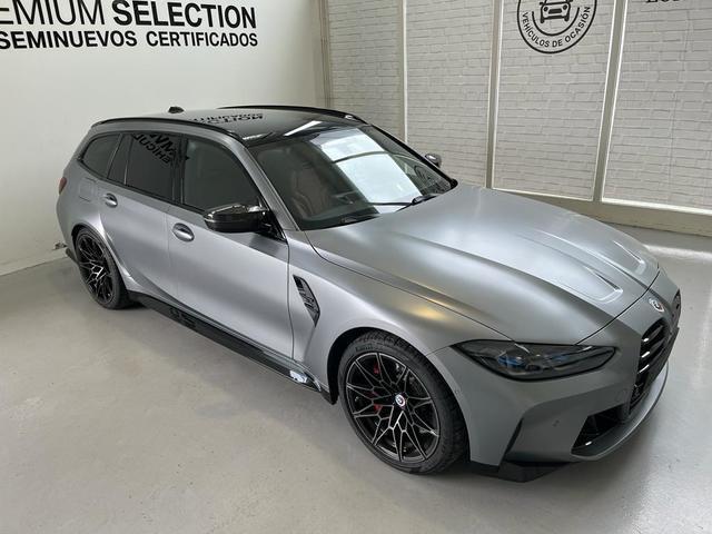 BMW M M3 Competition Touring color Gris. Año 2023. 375KW(510CV). Gasolina. En concesionario Lurauto - Gipuzkoa de Guipuzcoa
