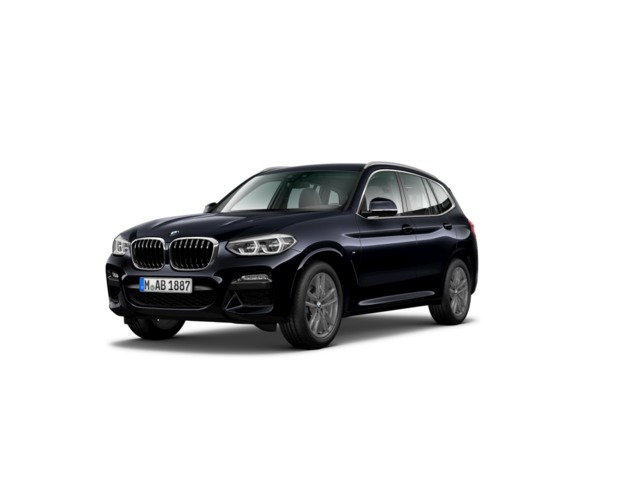 BMW X3 xDrive20d color Negro. Año 2021. 140KW(190CV). Diésel. En concesionario Augusta Aragon S.A. de Zaragoza