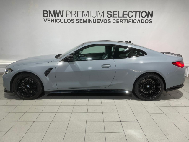 BMW M M4 Coupe Competition color Gris. Año 2021. 375KW(510CV). Gasolina. En concesionario Hispamovil Elche de Alicante