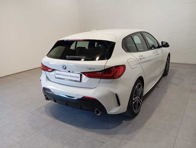 BMW Serie 1 118d color Blanco. Año 2021. 110KW(150CV). Diésel. En concesionario Motor Munich - Terrassa - VO de Barcelona