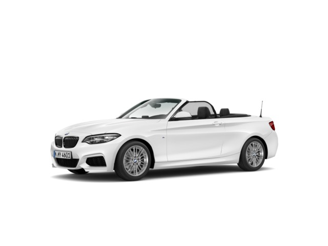 BMW Serie 2 218i Cabrio color Blanco. Año 2019. 100KW(136CV). Gasolina. En concesionario Automotor Premium Viso - Málaga de Málaga
