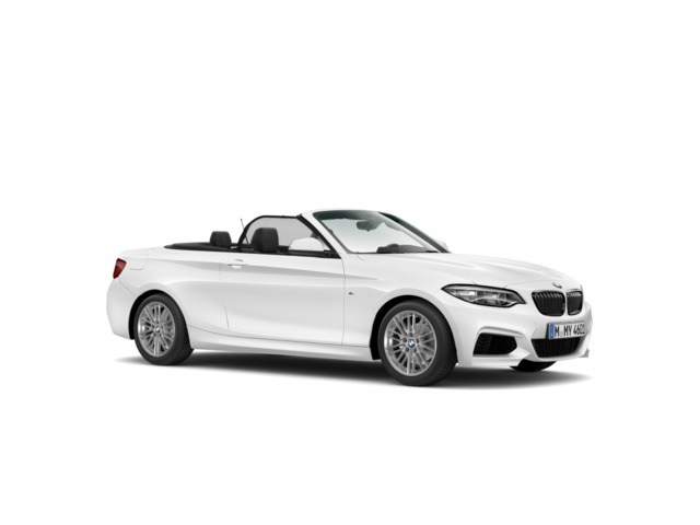 BMW Serie 2 218i Cabrio color Blanco. Año 2019. 100KW(136CV). Gasolina. En concesionario Automotor Premium Viso - Málaga de Málaga