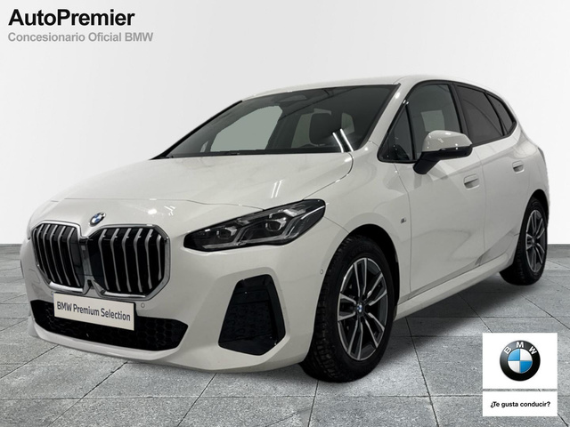 BMW Serie 2 218i Active Tourer color Blanco. Año 2024. 100KW(136CV). Gasolina. En concesionario Auto Premier, S.A. - MADRID de Madrid