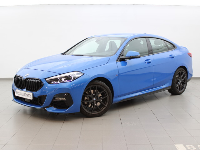 BMW Serie 2 218d Gran Coupe color Azul. Año 2021. 110KW(150CV). Diésel. En concesionario Augusta Aragon S.A. de Zaragoza