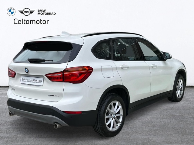 BMW X1 sDrive18d color Blanco. Año 2019. 110KW(150CV). Diésel. En concesionario Celtamotor Vigo de Pontevedra