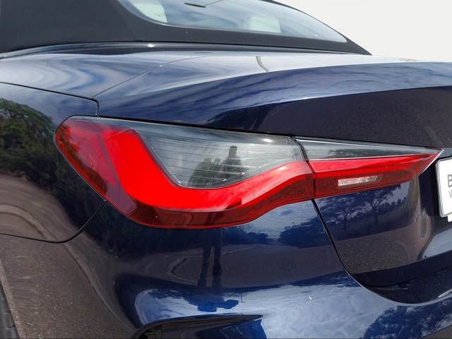 BMW Serie 4 420i Cabrio color Azul. Año 2021. 135KW(184CV). Gasolina. En concesionario San Rafael Motor, S.L. de Córdoba