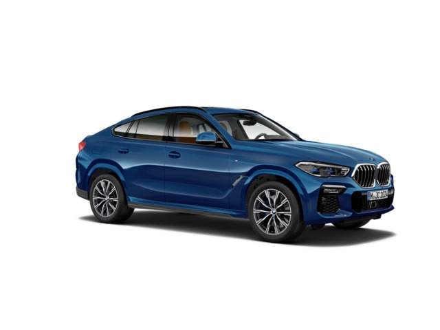 BMW X6 xDrive40d color Azul. Año 2021. 250KW(340CV). Diésel. En concesionario Murcia Premium S.L. AV DEL ROCIO de Murcia