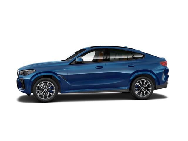 BMW X6 xDrive40d color Azul. Año 2021. 250KW(340CV). Diésel. En concesionario Murcia Premium S.L. AV DEL ROCIO de Murcia