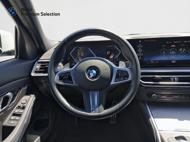 BMW Serie 3 318d color Blanco. Año 2024. 110KW(150CV). Diésel. En concesionario Adler Motor S.L. TOLEDO de Toledo