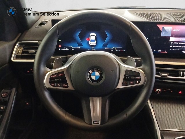 BMW Serie 3 318d color Blanco. Año 2024. 110KW(150CV). Diésel. En concesionario Marmotor de Las Palmas