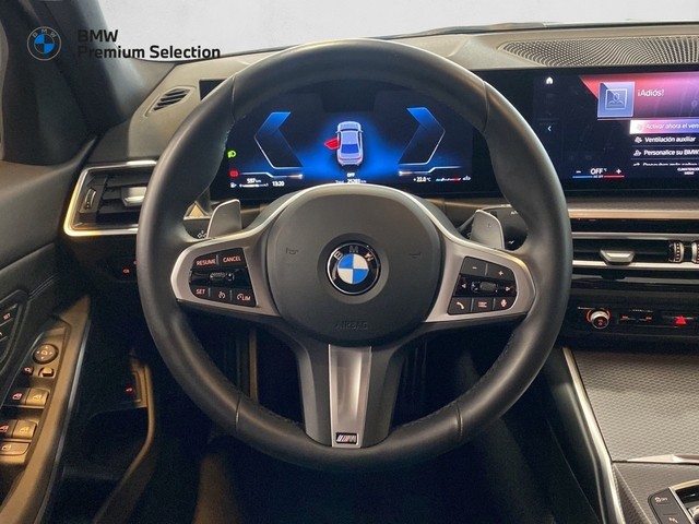 BMW Serie 3 318d color Gris. Año 2024. 110KW(150CV). Diésel. En concesionario Marmotor de Las Palmas