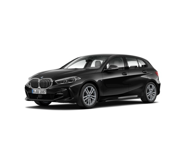 BMW Serie 1 118i color Negro. Año 2022. 103KW(140CV). Gasolina. En concesionario Maberauto de Castellón