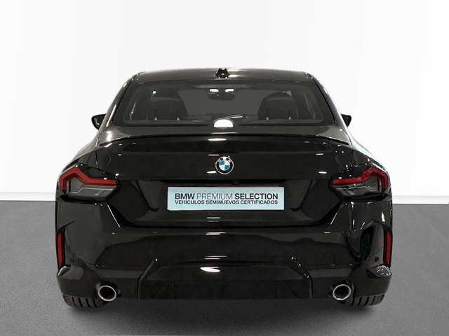 BMW Serie 2 230i Coupe color Negro. Año 2025. 180KW(245CV). Gasolina. En concesionario Engasa S.A. de Valencia