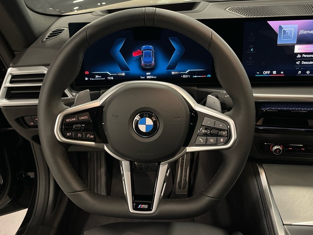 BMW Serie 2 230i Coupe color Negro. Año 2025. 180KW(245CV). Gasolina. En concesionario Engasa S.A. de Valencia