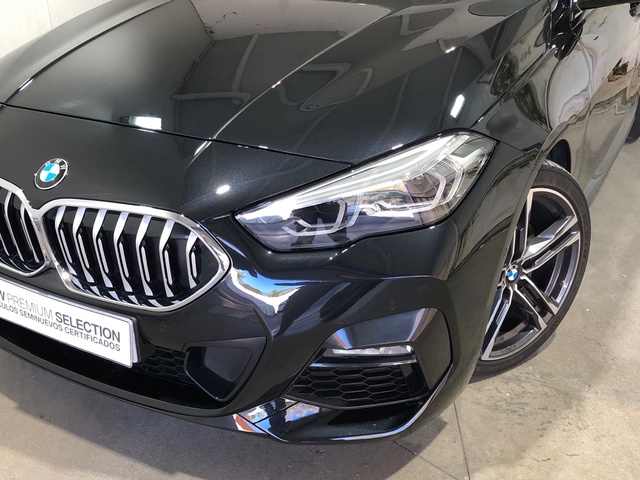 BMW Serie 2 218d Gran Coupe color Negro. Año 2020. 110KW(150CV). Diésel. En concesionario Movilnorte El Plantio de Madrid