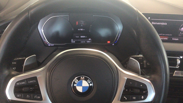 BMW Serie 1 118d color Blanco. Año 2021. 110KW(150CV). Diésel. En concesionario BYmyCAR Madrid - Alcalá de Madrid