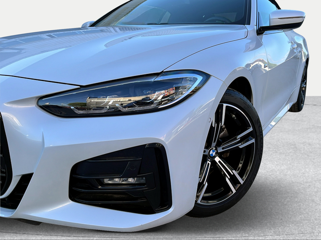 BMW Serie 4 420i Cabrio color Blanco. Año 2024. 135KW(184CV). Gasolina. En concesionario Ilbira Motor | Granada de Granada