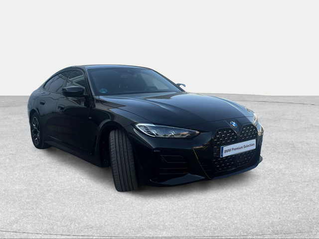 BMW Serie 4 420i Gran Coupe color Negro. Año 2024. 135KW(184CV). Gasolina. En concesionario Ilbira Motor | Granada de Granada