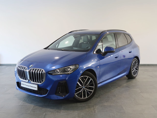 BMW Serie 2 218d Active Tourer color Azul. Año 2022. 110KW(150CV). Diésel. En concesionario Autogal de Ourense