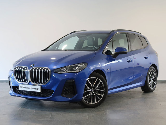 BMW Serie 2 218d Active Tourer color Azul. Año 2022. 110KW(150CV). Diésel. En concesionario Autogal de Ourense
