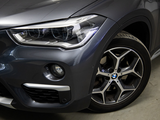 BMW X1 xDrive25d color Gris. Año 2017. 170KW(231CV). Diésel. En concesionario BMW Fuenteolid Valladolid de Valladolid