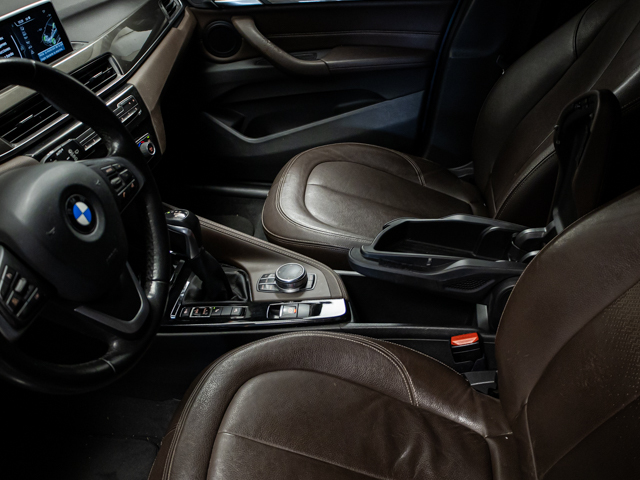 BMW X1 xDrive25d color Gris. Año 2017. 170KW(231CV). Diésel. En concesionario BMW Fuenteolid Valladolid de Valladolid