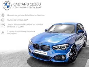 Fotos de BMW Serie 1 116d color Azul. Año 2019. 85KW(116CV). Diésel. En concesionario Caetano Cuzco, Alcalá de Madrid