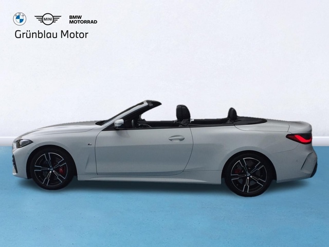 BMW Serie 4 420d Cabrio color Blanco. Año 2024. 140KW(190CV). Diésel. En concesionario Grünblau Motor (Bmw y Mini) de Cantabria