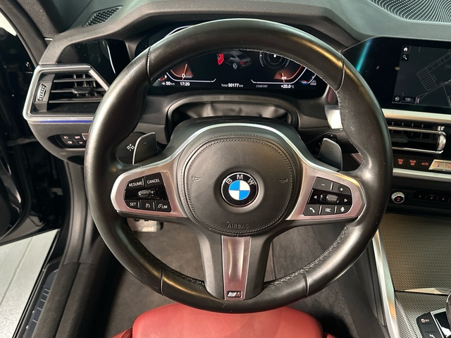 BMW Serie 4 420d Coupe color Negro. Año 2022. 140KW(190CV). Diésel. En concesionario Triocar Gijón (Bmw y Mini) de Asturias