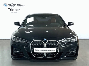 Fotos de BMW Serie 4 420d Coupe color Negro. Año 2022. 140KW(190CV). Diésel. En concesionario Triocar Gijón (Bmw y Mini) de Asturias