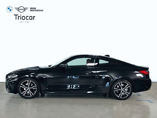 Fotos de BMW Serie 4 420d Coupe color Negro. Año 2022. 140KW(190CV). Diésel. En concesionario Triocar Gijón (Bmw y Mini) de Asturias