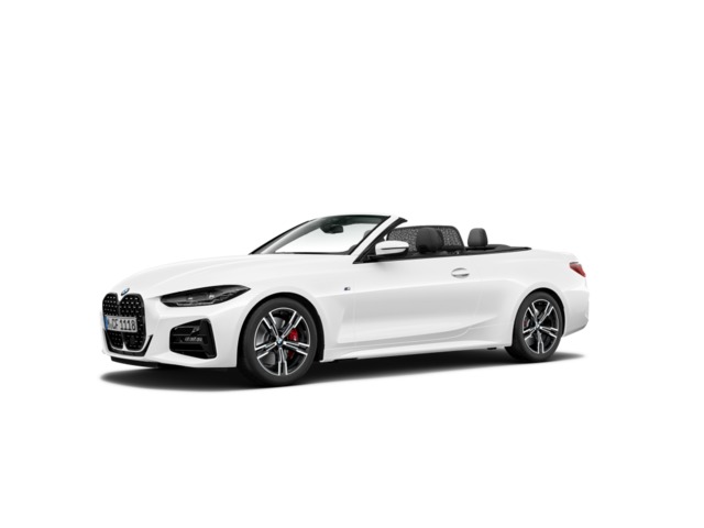 BMW Serie 4 420d Cabrio color Blanco. Año 2024. 140KW(190CV). Diésel. En concesionario Novomóvil Oleiros de Coruña