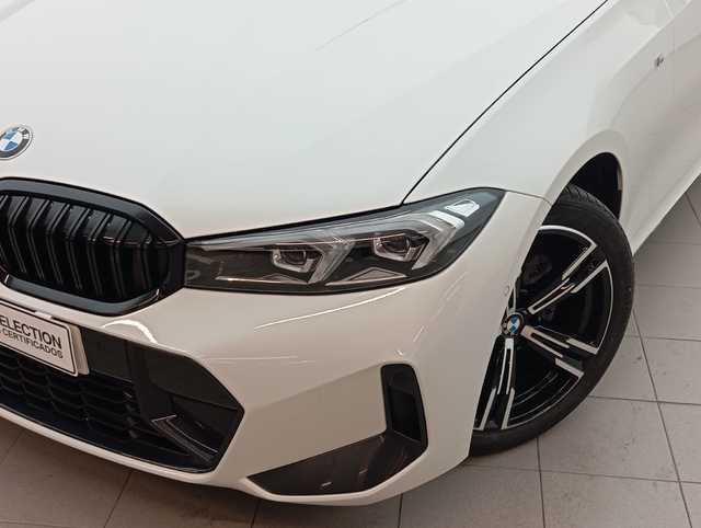 BMW Serie 3 320d color Blanco. Año 2024. 140KW(190CV). Diésel. En concesionario Augusta Aragon S.A. de Zaragoza