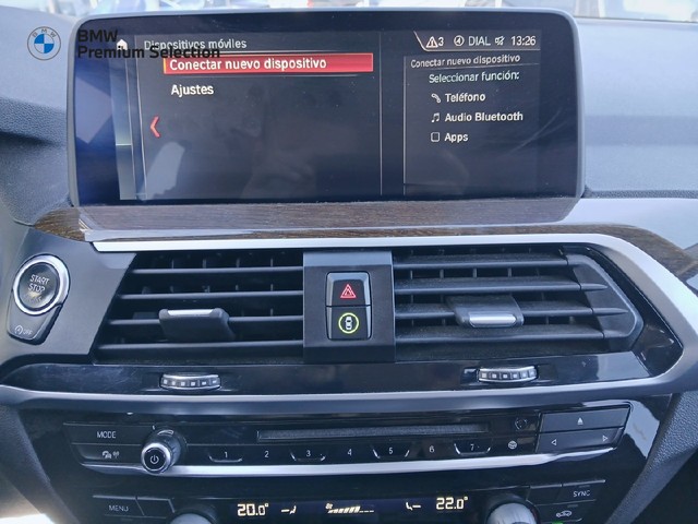 BMW X3 xDrive20d color Negro. Año 2019. 140KW(190CV). Diésel. En concesionario Adler Motor S.L. TOLEDO de Toledo