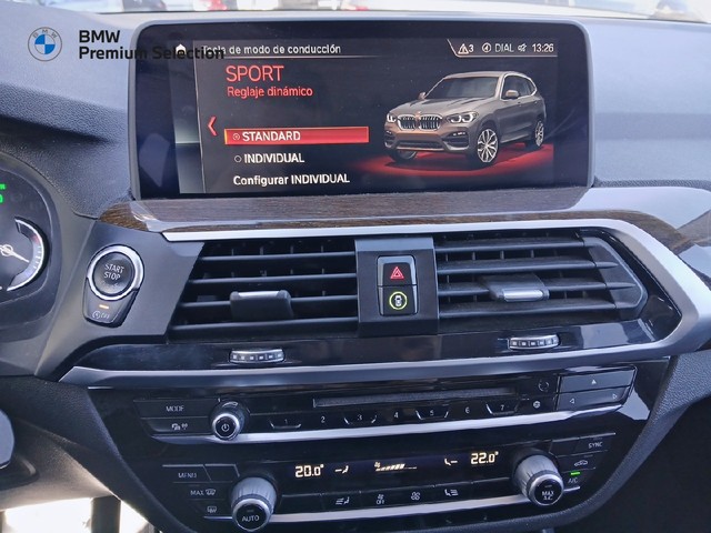 BMW X3 xDrive20d color Negro. Año 2019. 140KW(190CV). Diésel. En concesionario Adler Motor S.L. TOLEDO de Toledo