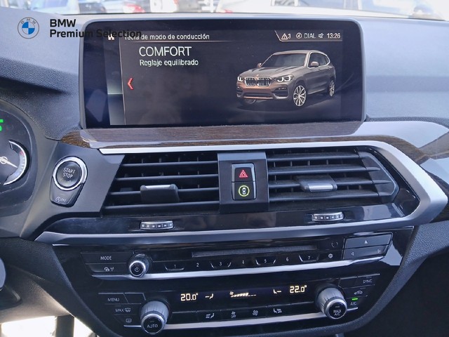 BMW X3 xDrive20d color Negro. Año 2019. 140KW(190CV). Diésel. En concesionario Adler Motor S.L. TOLEDO de Toledo