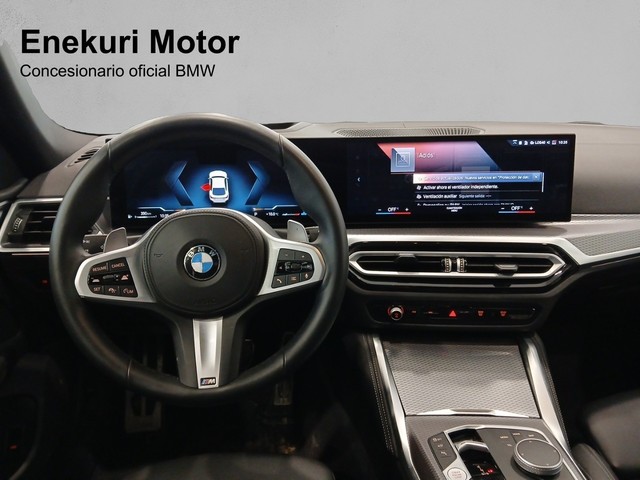 BMW Serie 4 420d Gran Coupe color Blanco. Año 2024. 140KW(190CV). Diésel. En concesionario Enekuri Motor de Vizcaya