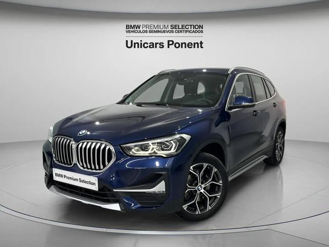 BMW X1 sDrive18d color Azul. Año 2020. 110KW(150CV). Diésel. En concesionario Unicars Ponent de Lleida