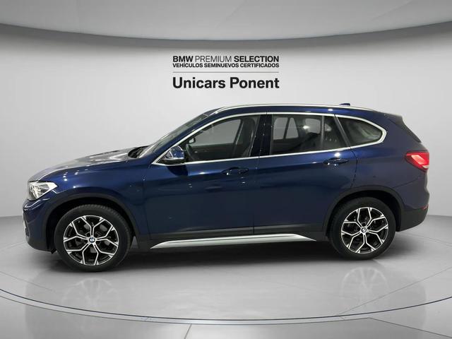 BMW X1 sDrive18d color Azul. Año 2020. 110KW(150CV). Diésel. En concesionario Unicars Ponent de Lleida