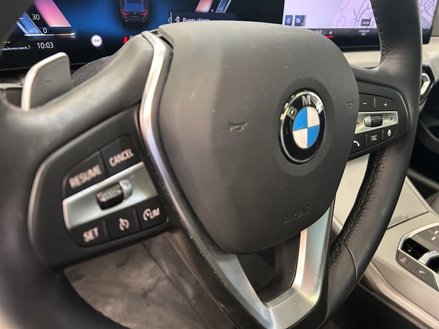 BMW Serie 3 318d Touring color Negro. Año 2024. 110KW(150CV). Diésel. En concesionario ALZIRA Automoviles Fersan, S.A. de Valencia
