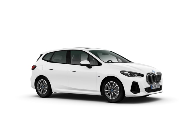 BMW Serie 2 225e Active Tourer color Blanco. Año 2025. 180KW(245CV). Híbrido Electro/Gasolina. En concesionario Barcelona Premium -- GRAN VIA de Barcelona