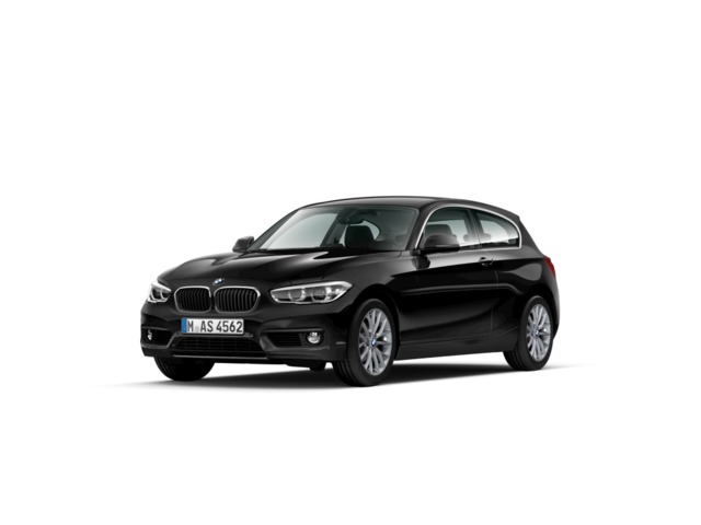 BMW Serie 1 116d color Negro. Año 2018. 85KW(116CV). Diésel. En concesionario Novomóvil Oleiros de Coruña