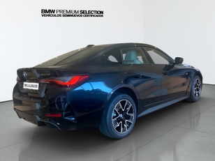 BMW i4 eDrive40 color Negro. Año 2025. 250KW(340CV). Eléctrico. En concesionario Automotor Premium Viso - Málaga de Málaga