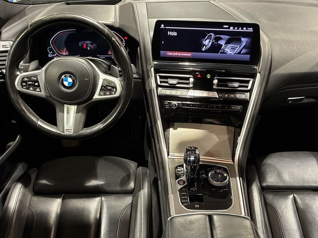BMW Serie 8 840d Gran Coupe color Negro. Año 2022. 250KW(340CV). Diésel. En concesionario BMW Marcos Automoción de Valencia